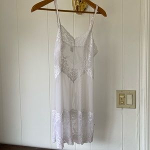 White Detailed Intimate Dress